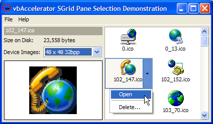 Panel Selector Demonstration Project