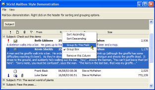 Outlook Mailbox Style Demonstration