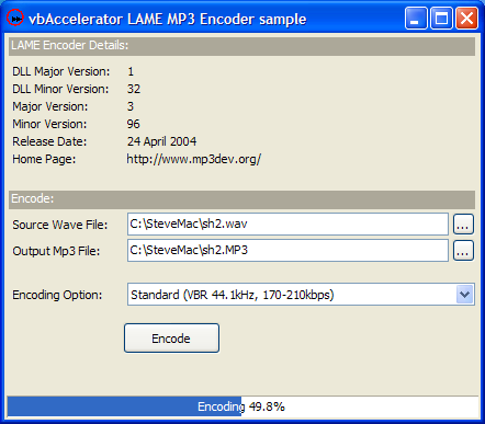 download the lame mp3 encoder