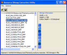 Bitmap Extractor Utility